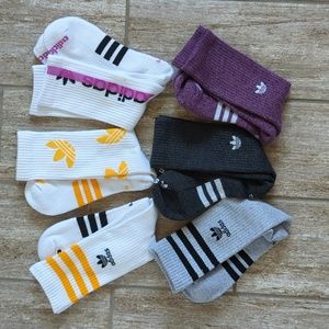 6 Adidas Socks